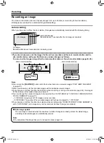 Предварительный просмотр 24 страницы Panasonic VL-MW251BX Operating Instructions Manual