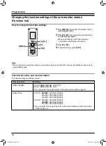 Предварительный просмотр 40 страницы Panasonic VL-MW251BX Operating Instructions Manual