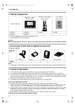 Preview for 2 page of Panasonic VL-MW274 Quick Manual