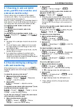 Preview for 21 page of Panasonic VL-MWD272 Operating Instructions Manual