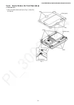 Предварительный просмотр 61 страницы Panasonic VL-MWD272BX Service Manual