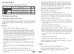 Preview for 9 page of Panasonic VL-PC3800BX Operation Instruction Manual