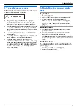 Предварительный просмотр 7 страницы Panasonic VL-PS2410 Installation Manual