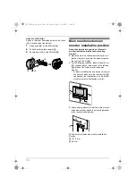 Предварительный просмотр 12 страницы Panasonic VL-SV71 Installation Manual