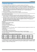 Preview for 5 page of Panasonic VL-SV72 Operating Instructions Manual