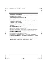 Предварительный просмотр 4 страницы Panasonic VL-SV74 Installation Manual