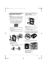 Предварительный просмотр 9 страницы Panasonic VL-SV74 Installation Manual