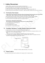 Предварительный просмотр 5 страницы Panasonic VL-SV74BX Service Manual