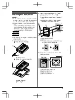 Предварительный просмотр 9 страницы Panasonic VL-SVN511 Series Installation Manual