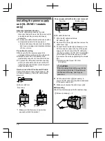 Предварительный просмотр 12 страницы Panasonic VL-SVN511 Series Installation Manual