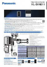 Panasonic VL-SVN511 Series Quick Start Manual предпросмотр