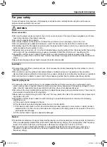 Preview for 5 page of Panasonic VL-SW251BX Operating Instructions Manual