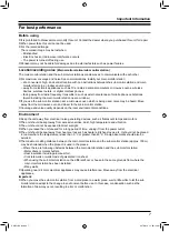 Preview for 7 page of Panasonic VL-SW251BX Operating Instructions Manual