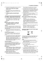 Предварительный просмотр 7 страницы Panasonic VL-SWD273 Important Information And Quick Manual