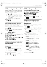 Preview for 11 page of Panasonic VL-SWD273 Important Information And Quick Manual