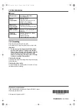 Preview for 16 page of Panasonic VL-SWD273 Important Information And Quick Manual