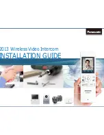 Предварительный просмотр 1 страницы Panasonic VL-SWD501 Installation Manual