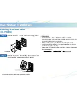 Предварительный просмотр 9 страницы Panasonic VL-SWD501 Installation Manual