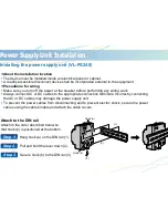 Предварительный просмотр 22 страницы Panasonic VL-SWD501 Installation Manual