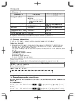 Предварительный просмотр 4 страницы Panasonic VL-SWD501EX Operating Instructions Manual