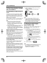 Предварительный просмотр 20 страницы Panasonic VL-SWD501EX Operating Instructions Manual