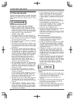 Предварительный просмотр 60 страницы Panasonic VL-SWD501EX Operating Instructions Manual