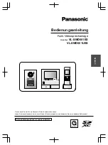 Предварительный просмотр 109 страницы Panasonic VL-SWD501EX Operating Instructions Manual