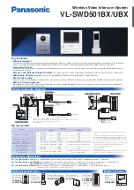 Предварительный просмотр 1 страницы Panasonic VL-SWD501UBX Quick Start Manual