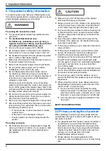 Preview for 8 page of Panasonic VL-V901 Installation And Operating Instructions Manual