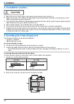 Предварительный просмотр 22 страницы Panasonic VL-V901 Installation And Operating Instructions Manual