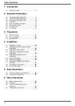 Предварительный просмотр 2 страницы Panasonic VL-VM101 Installation And Operating Instructions Manual