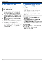 Предварительный просмотр 20 страницы Panasonic VL-VM101 Installation And Operating Instructions Manual