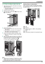 Предварительный просмотр 29 страницы Panasonic VL-VM101 Installation And Operating Instructions Manual