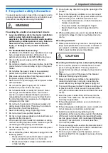 Preview for 7 page of Panasonic VL-VM701 Installation And Operating Instructions Manual