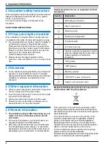 Preview for 8 page of Panasonic VL-VM701 Installation And Operating Instructions Manual