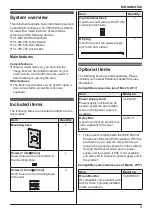 Preview for 3 page of Panasonic VL-VN1500 Installation And Operating Instructions Manual