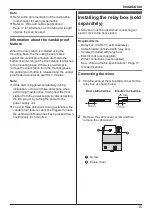 Предварительный просмотр 15 страницы Panasonic VL-VN1500 Installation And Operating Instructions Manual