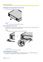 Предварительный просмотр 36 страницы Panasonic VL-VN1700 Installation Manual