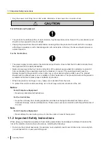 Предварительный просмотр 10 страницы Panasonic VL-VN1700 Operating Manual