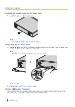 Предварительный просмотр 38 страницы Panasonic VL-VN1800 Installation Manual