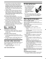 Preview for 3 page of Panasonic VL-WD812AZ User'S Information Manual