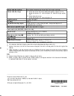 Preview for 8 page of Panasonic VL-WD812AZ User'S Information Manual