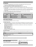 Preview for 12 page of Panasonic VL-WD812EX Information Manual