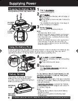 Preview for 8 page of Panasonic VM-L153 Operating Instructions Manual