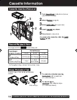 Preview for 10 page of Panasonic VM-L153 Operating Instructions Manual