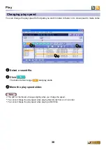 Предварительный просмотр 36 страницы Panasonic Voice Editing Ver.2.0 Operating Instructions Manual