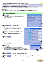 Предварительный просмотр 77 страницы Panasonic Voice Editing Ver.2.0 Operating Instructions Manual