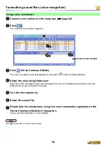 Предварительный просмотр 78 страницы Panasonic Voice Editing Ver.2.0 Operating Instructions Manual