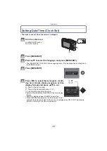 Preview for 22 page of Panasonic VQT1T63 Operating Instructions Manual