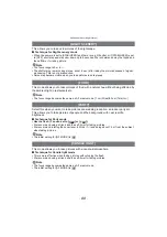 Preview for 88 page of Panasonic VQT1T63 Operating Instructions Manual